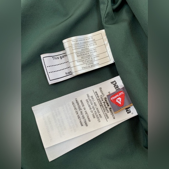 Patagonia Size 5T Bear and Forest Print Nano Puff Jacket - Picture 9 of 14